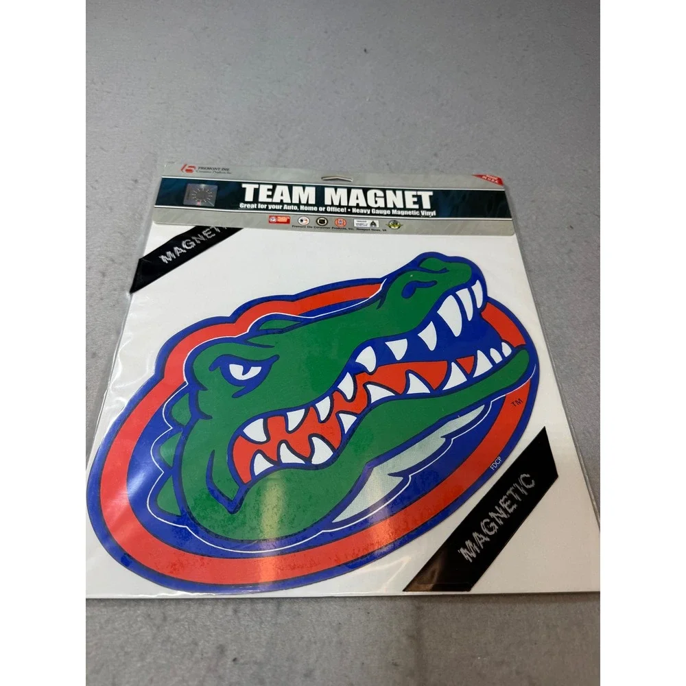 Florida Gators Team Magnet Heavy Gauge Magnetic Vinyl Great for Auto Home Office